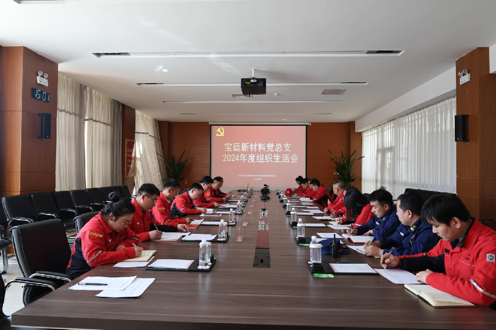 rb88热博党总支召开2024年度 组织生活会和民主评议党员大会