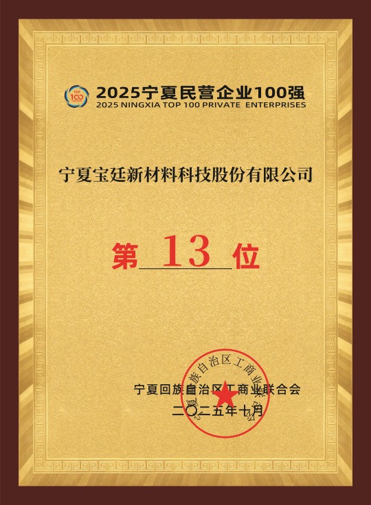 砥砺奋进  再续荣光 |rb88热博荣登2025宁夏民营企业100强、制造业民营企业100强榜单