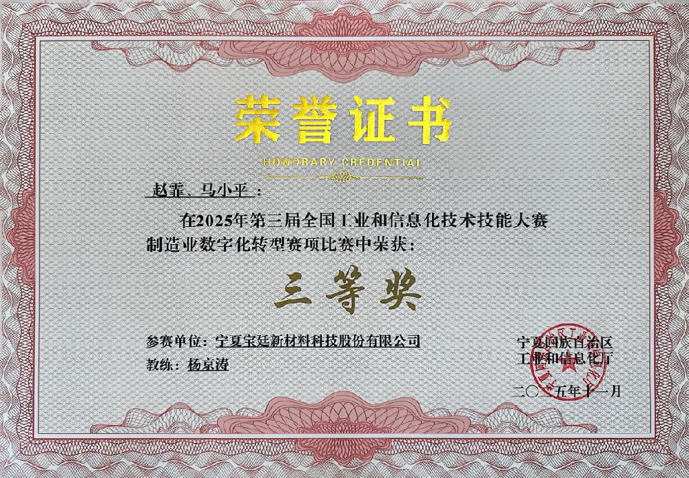 数字化深耕结硕果|rb88热博荣获2025年第三届全国工业和信息化技术技能大赛制造业数字化转型三等奖